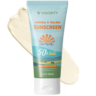 Mineral and Tallow Sunscreen