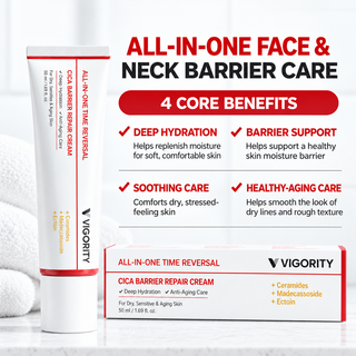 VIGORITY All-in-One Time Reversal Cica Barrier Repair Cream 50 ml / 1.69 fl oz