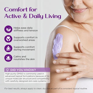 Vigority 99.9% Pure DMSO Cream with Lavender 4.2 oz / 120g