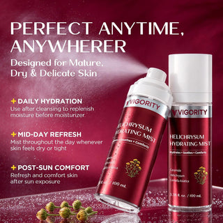 Helichrysum Hydrating Face Mist for Mature Skin - 3.38 fl.oz