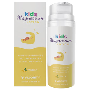 Magnesium Lotion (Vanilla) for Kids & Babies