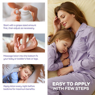 Magnesium Lotion (Vanilla) for Kids & Babies