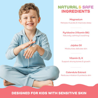 Magnesium Lotion (Unscented) for Kids & Babies