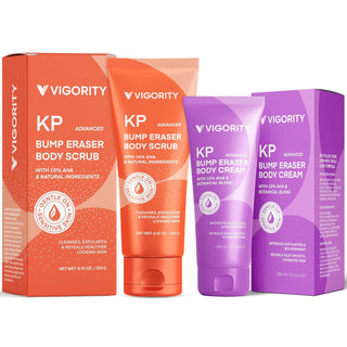 KP Bump Eraser Body Scrub & Keratosis Pilaris Lotion Bundle