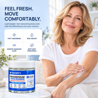 VIGORITY Magnesium Niacinamide Cooling Body Cream